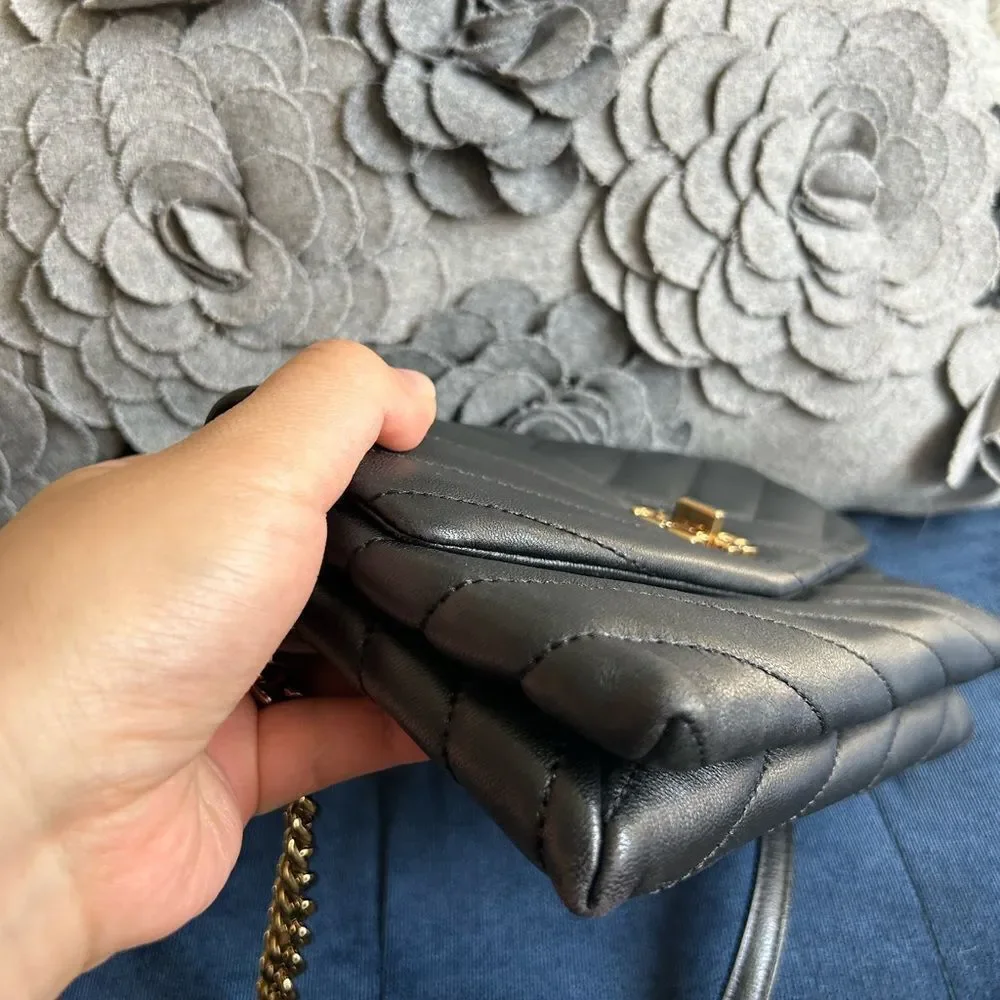 Tory Burch Kira Chevron Leather Crossbody Bag